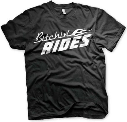 Bitchin' Rides Heren Tshirt -2XL- Logo Zwart