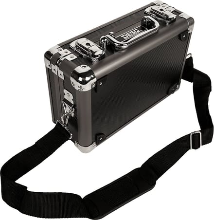 DESQ® 3657 - Transportkoffer | Plukschuim  | Afsluitbaar | 30 x19 x 10.5cm