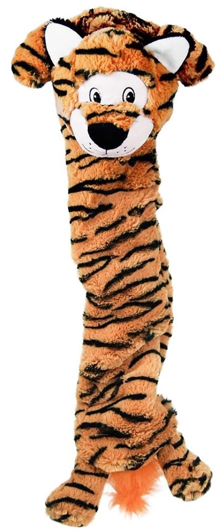 Kong Stretchezz Jumbo Tijger - Hondenspeelgoed - 58 x 30 x 10 cm
