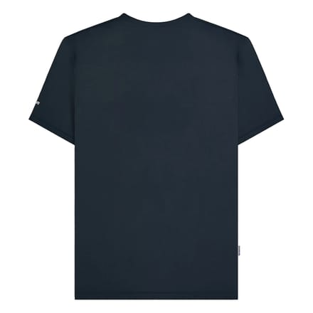 Lambretta Heren borst streep T-shirt (Marine)