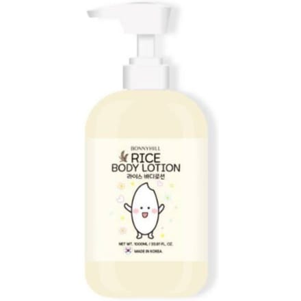 Bonnyhill Rijst Bodylotion 1L – Hydraterende Voedende Bodylotion white