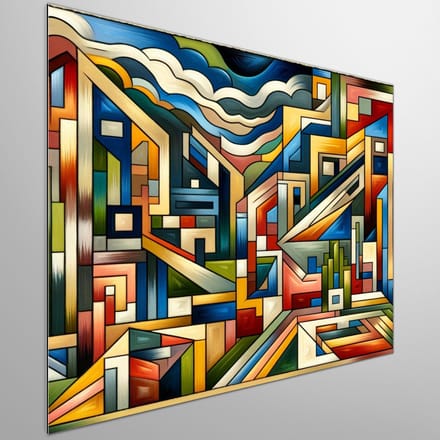 Kunstprint | Wanddecoratie | Dibond | 30 × 30 cm