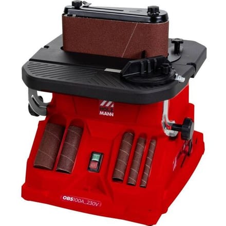 Holzmann Maschinen OBS100A_230V OBS100A_230V Bandschuurmachine 450 W 10 cm Incl. accessoires