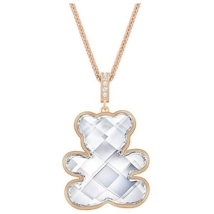 Collier Ours 3D Swarovski Collier Femme Blanc 5345685 Box (Random Color) white