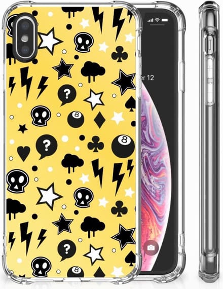 Extreme Case Apple iPhone X | Xs Punk Geel