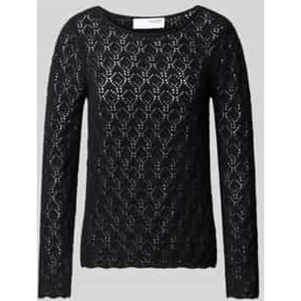 Gebreide pullover met ronde hals, model 'NIVA'
