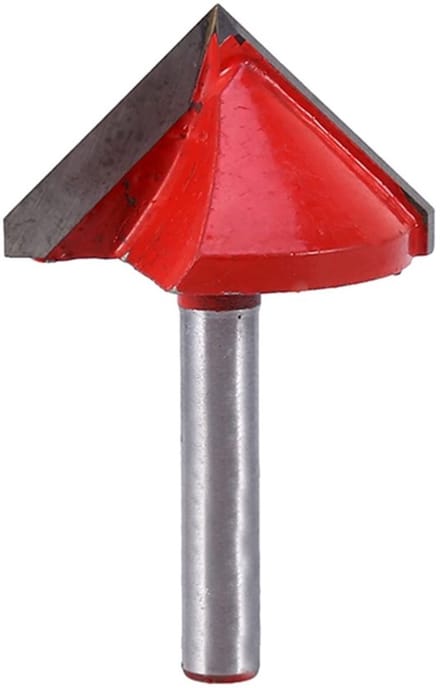 Allecto - V-Groove Frees Cutter 32mm - Tungsten Staal voor Cnc