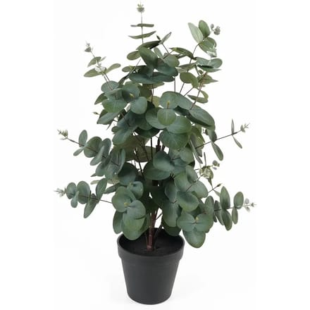 Present Time Kunstplant Eucalyptus Leaf - Groen - 25x25x54cm - Modern