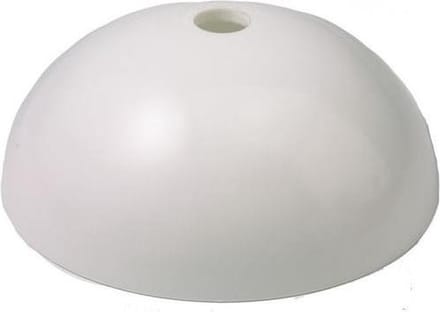Tom Afbakenbollen Hard Plastic 10 Stuks Wit