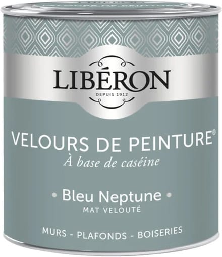 Liberon Velours De Peinture Muurverf - Mat - Bleu Neptune - 2,5l