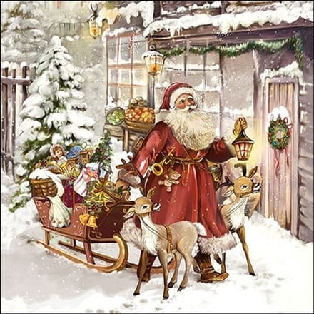 Ambiente - Lunch servetten - Christmas Visit