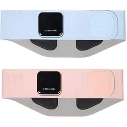 Vonmie - Easy Waistline EMS Style Belt 3rd Gen Heating Version Blue - 1 pc