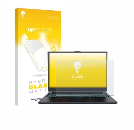 upscreen - Screenprotector voor Gigabyte G6 2023 - Folie Beschermfolie Beschermglas matte