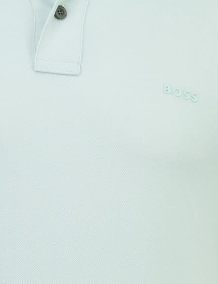poloshirt turquoise Boss Orange Prime 2-knoops