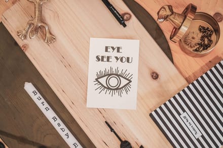 HouseVitamin Kaart Eye See You A6
