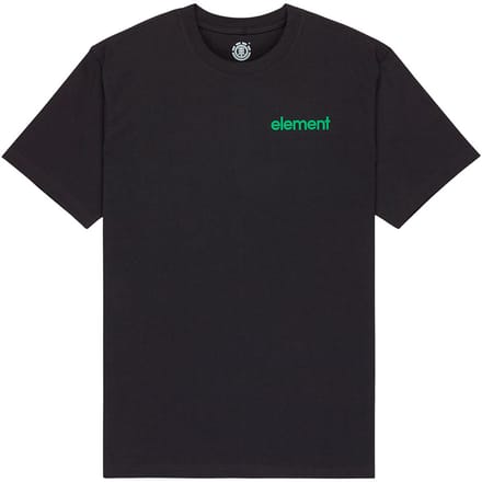 Element Stone Age T-shirt Met Korte Mouwen Zwart S Man