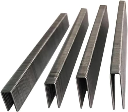 Elektrische Tacker - Nietpistool Tacker - Doe-het-zelf Timmerwerk - Roestbestendig Staal - 4 mm Breed - One Color