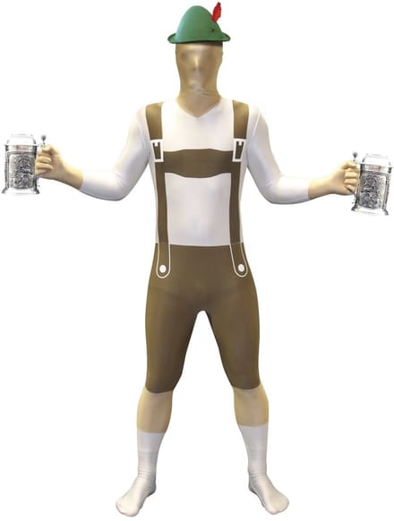 Lederhosen Morphsuit - Maat XXL
