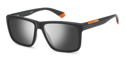 Polaroid PLD 2164/S Matte black orange 58/15/145 MAN Zonnebrillen