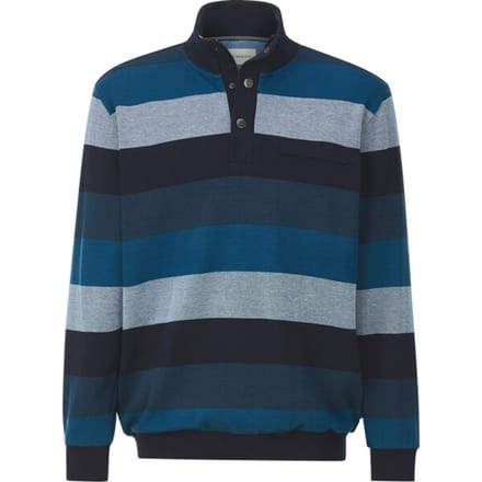Babista herren Sweatshirt - 44/46 - petrol - Plus Size