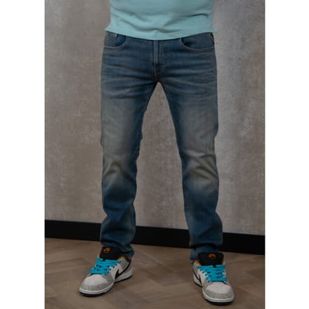Replay Hyperflex Jeans Stretch Denim Medium Blue (M914E .000.661 523 - 009)