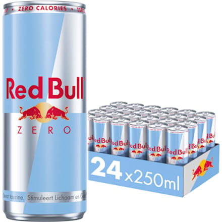 Red Bull Suikervrije Energiedrank - 24 x 250 ml