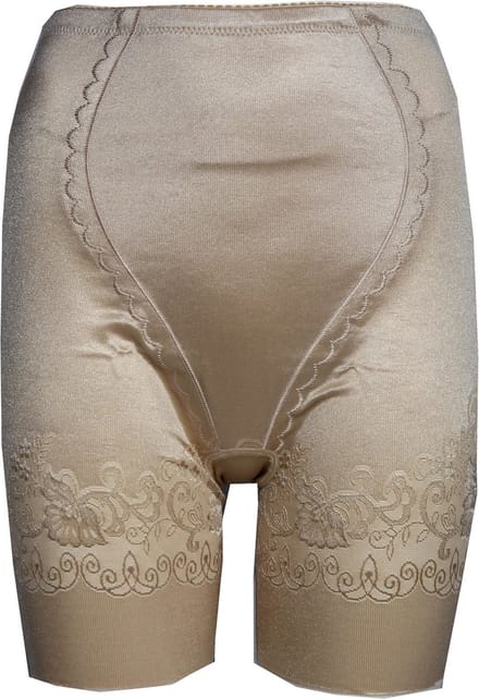 J&C corrigerende dames boxershort met kant - M - Beige