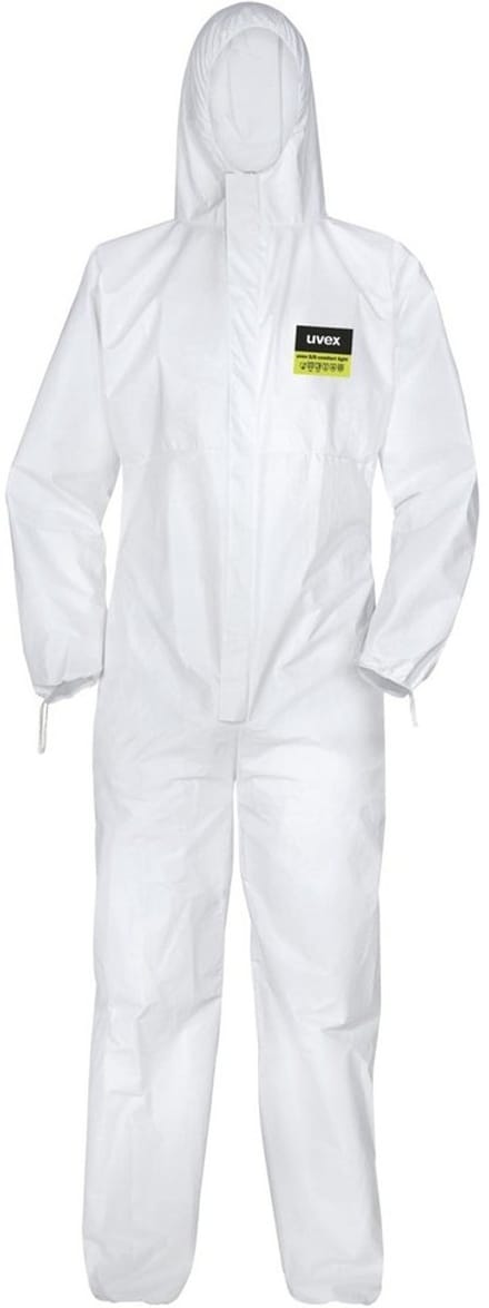 Uvex Overall 5/6 Comfort Light 7662 Wit
