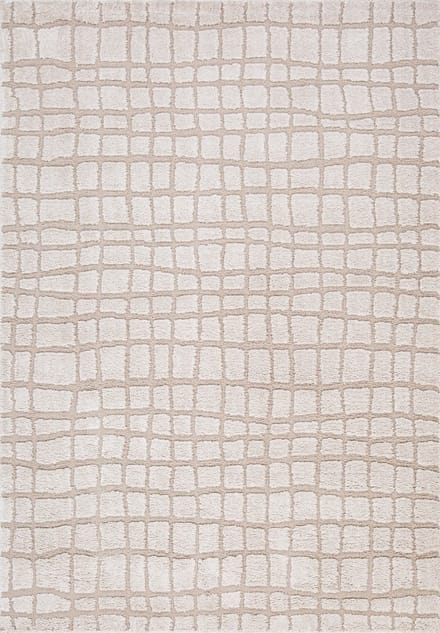 Scandinavisch vloerkleed Malin zand - 140 x 200 cm - (S)