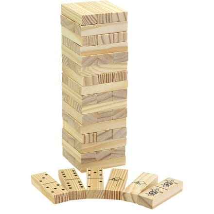 Coghlans 3-In-1 Tower Game, spel
