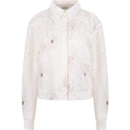 Nukus - Blouse Ecru Nukus Adora Blouse Embroidery Ecru Nks02167