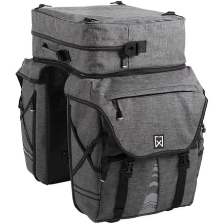 Dubbele bagagedrager tas Willex XL 1200