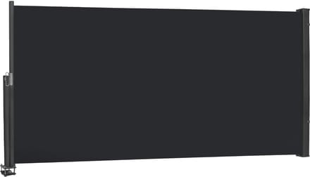 ACXIN Uitschuifbare Zijluifel - 140×300 cm- Waterdicht Privacy Scherm - Antraciet
