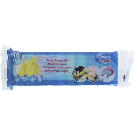 Lifetime Clean schuurspons – 10 stuks