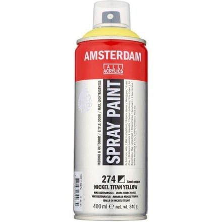 Spraypaint - 274 Nikkeltitaangeel - Amsterdam - 400 ml