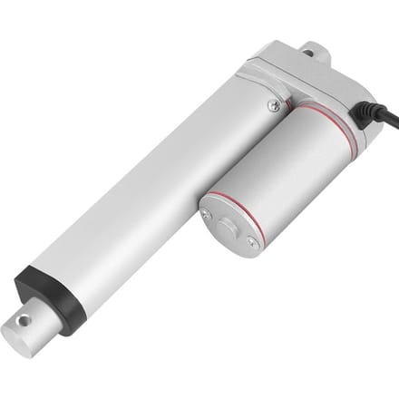 100mm Slag Hoge Duty 750N Lineaire Elektrische Actuator 24V wit