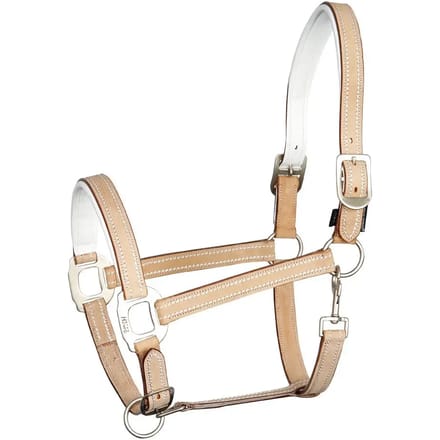 Lederen halster voor paarden Harry's Horse Cremello