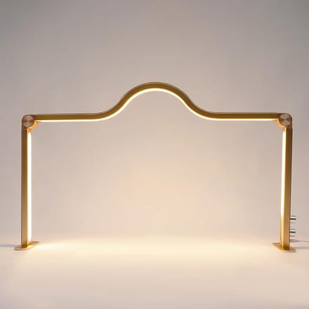 Verstelbare Halvemaan LED Lamp 48W voor Wimperstyling en Schoonheidbehandelingen