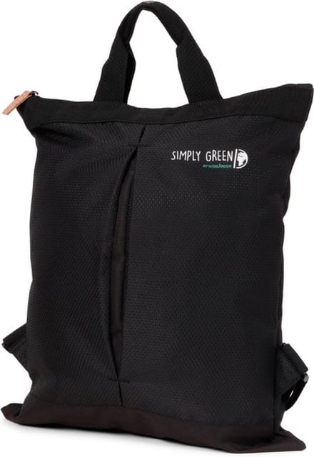 Norlander Simply Green shoppertas - Boodschappentas - Zwart