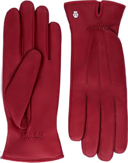 Roeckl Antwerpen Leren Dames Handschoenen Maat 7 - Rood
