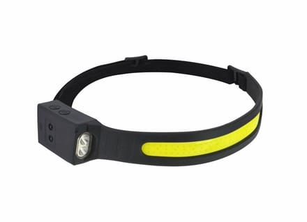 Awtools AW17619 Serie - LED Hoofdlamp - Bewegingssensor - USB-oplaadbaar - Zwart