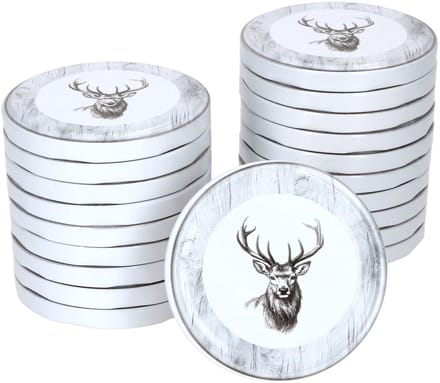 Set van 20 TO 82 Alois deksels geschikt voor 230ml / 350ml / 435ml potten
