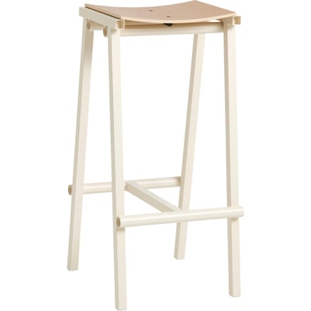 HAY Taburete 8 barkruk - H75 cm - eggshell