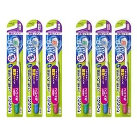 Kao - Clear Clean Intertooth Plus Compact Toothbrush 1 pc - Random Color - Normal