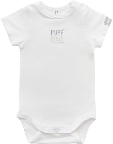 Bamboom Romper Pure Wit 12 Mnd