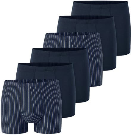 Schiesser Heren retro short / pant 6 pack 95/5 Essentials