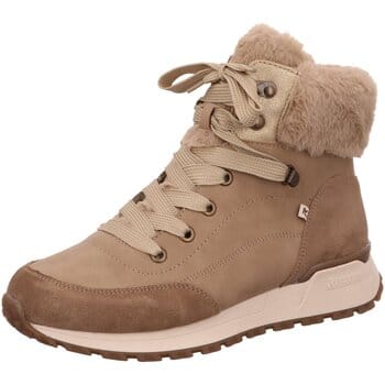Rieker dames veterboot - Beige - Maat 37