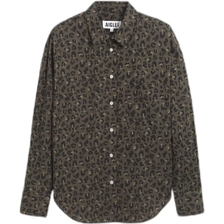 Dames langemouwen katoen blouse Aigle