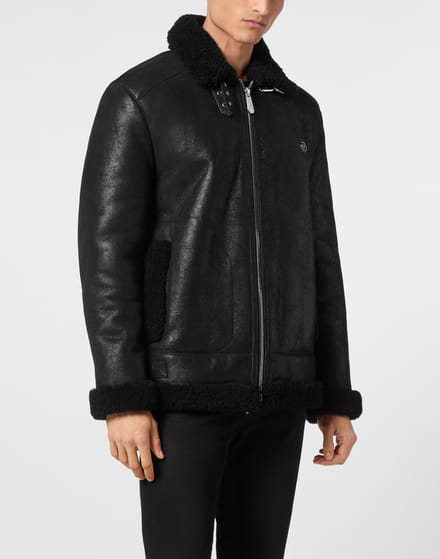 Leren Fitted Biker