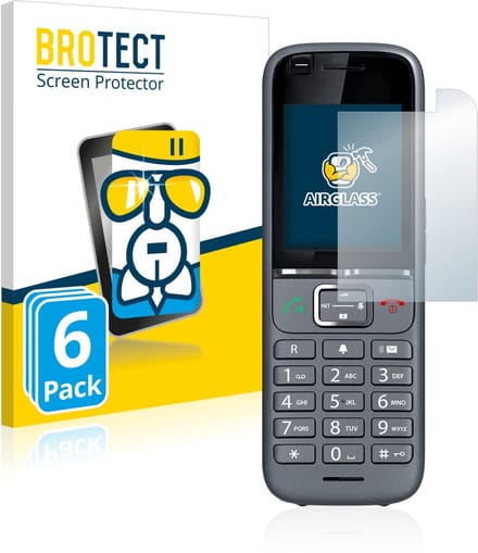 Screenprotector 6 Stuks voor Gigaset S700H PRO Beschermglas transparant